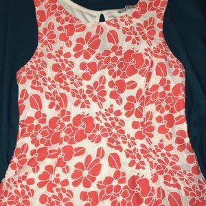 Pink Floral tank top
